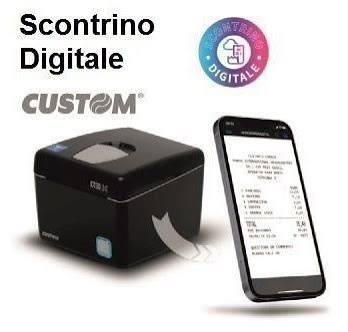 Stampante Custom per scontrino digitale