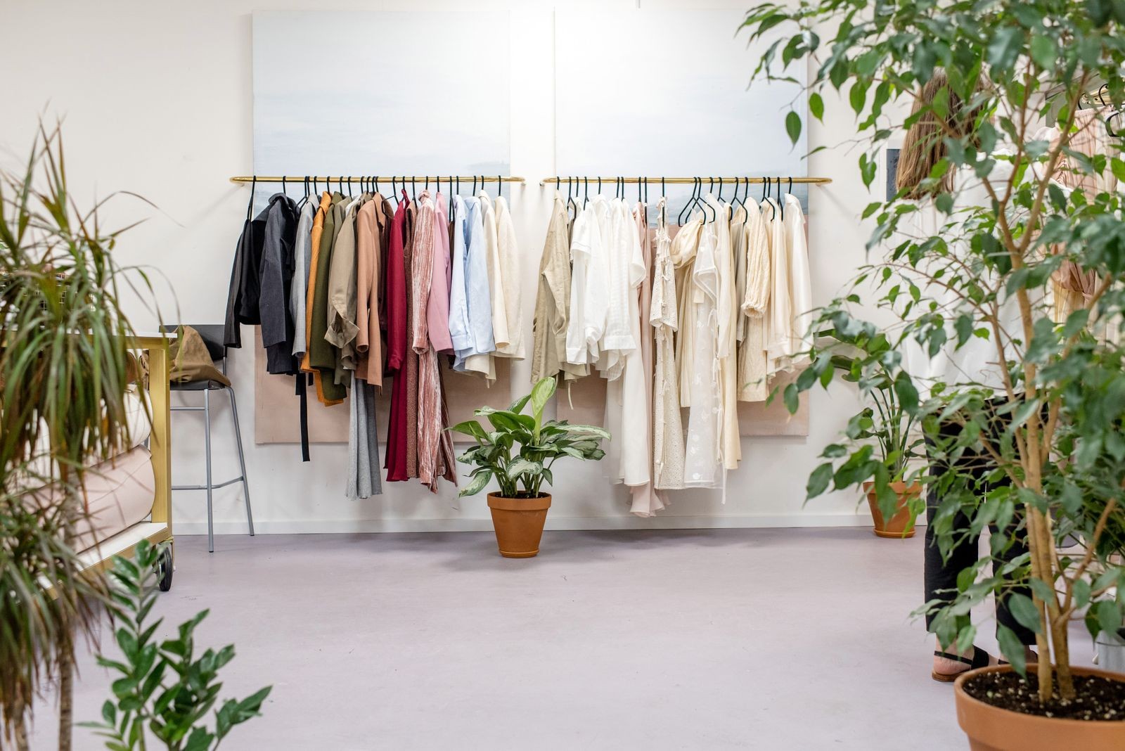 Interno di un punto vendita retail